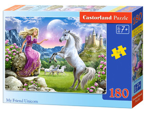 Castorland Children's Puzzle My Friend Unicorn 180pcs 7+