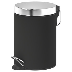 EKOLN Waste bin, dark grey, 3 l