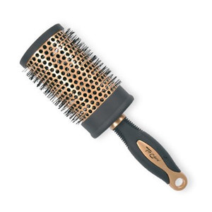 Hair Accessories Exclusive Hair Brush XL Round Gold / Black 