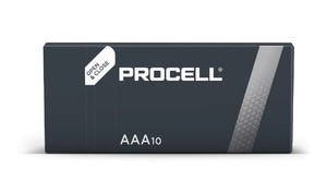 Duracell Alkaline Batteries Procell AAA/LR 3 10pcs