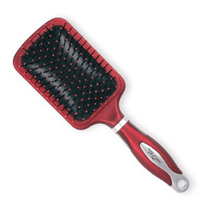 Hair Accessories Exclusive Hair Brush Silver / Burgundy 