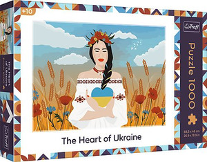 Trefl Jigsaw Puzzle The Heart of Ukraine 1000pcs 10+
