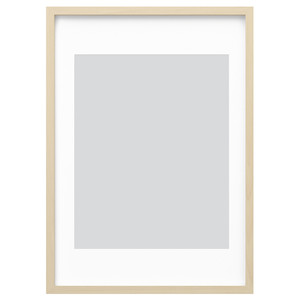 RÖDALM Frame, birch effect, 50x70 cm