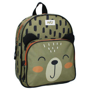 Pret Preschool Backpack PRET Bear Giggle Army