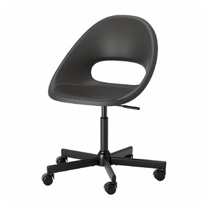 ELDBERGET / MALSKÄR Swivel chair, black