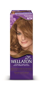 Wella Wellaton Intense Permanent Hair Color 8/74 Caramel Chocolate
