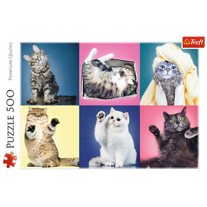 Trefl Jigsaw Puzzle Kittens 500pcs 10+