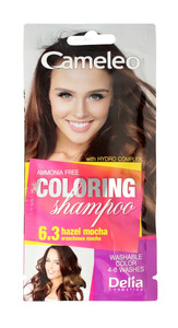 Delia Cosmetics Cameleo Coloring Shampoo 6.3 Hazel Mocha