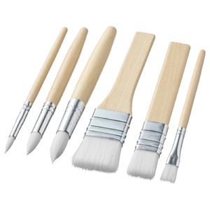 MÅLA Paintbrush, set of 6