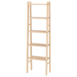 VILTO Shelf unit, birch, 46x150 cm