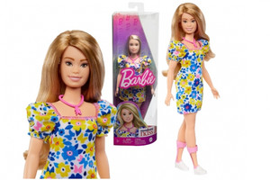 Barbie Fashionistas Doll #208, Barbie Doll With Down Syndrome HJT05 3+