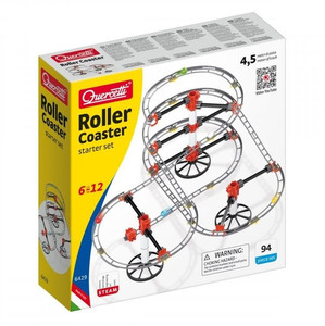 Quercetti Roller Coaster Construction Starter Set 6+