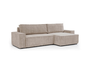 Corner Sofa-Bed Right Flabio Mini Beige Anafi 22