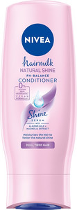 Nivea Hairmilk Natural Shine Mild Conditioner for Dull, Tired Hair 200ml