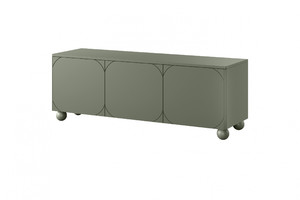 TV Cabinet Sonatia II 150 cm, with internal drawer, olive