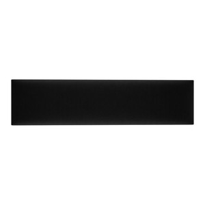 Upholstered Wall Panel Stegu Mollis Rectangle 60 x 15 cm, black