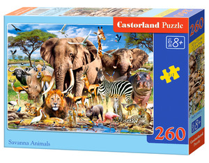 Castorland Children's Puzzle Savanna Animals 260pcs 8+