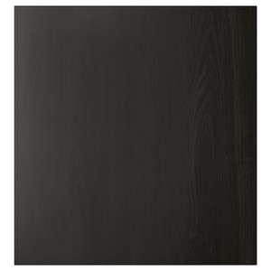 LAPPVIKEN Door, black-brown, 60x64 cm