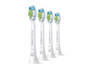 Philips Sonicare W Optimal White Standard Sonic Toothbrush Heads HX6064/10 4-pack