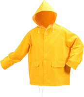 Rain Jacket Size XXXL, yellow