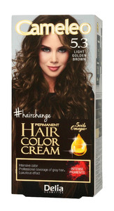 Delia Cosmetics Cameleo HCC Omega+ Permanent Hair Dye No. 5.3 Light Golden Brown