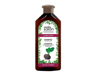 VENITA Salon Professional Herbal Shampoo for Weak & Brittle Hair - Black Turnip 500ml