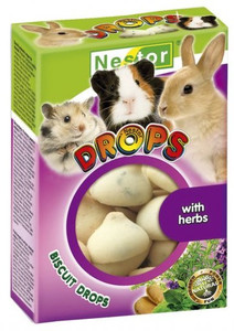 Nestor Biscuit Drops with Herbs for Rodents