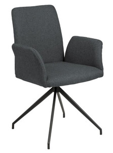 Conference/Dining Chair Naya, dark grey