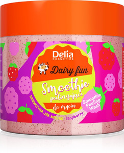 Dairy Fun Smoothie Peeling Wash Raspberry 350g