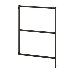 ENHET Supporting side panel/leg, anthracite, 60x1.8x87.5 cm