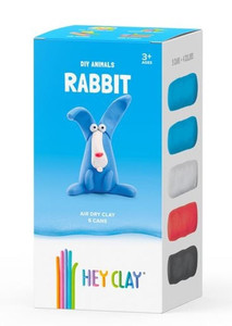 Hey Clay DIY Animals Rabbit 3+