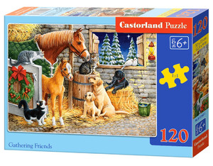 Castorland Children's Puzzle Gathering Friends 120pcs 6+