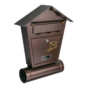 Postbox Post Box Damech SD2T, antique brass