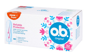 o.b. Original Super Tampons 32 Pack