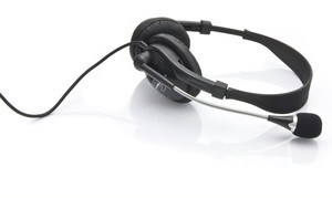 Stereo headset with microphone and volume control EH115