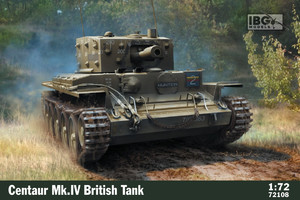 Ibg Plastic Model Kit British Tank Centaur Mk.IV 1:72 14+