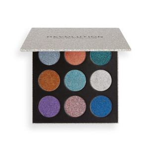 Makeup Revolution Pressed Glitter Palette Illusion