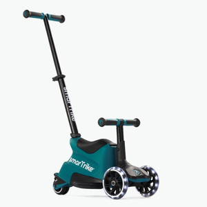 smarTrike Xtend Scooter 4in1 + Ride-on - Teal 12m - 12y
