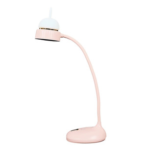 Desk LED Lamp Cat, battery-operated, pink