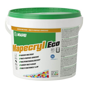 Mapei Acrylic Adhesive for Vinyl and Textile Floor Coverings Mapacryl Eco 16kg