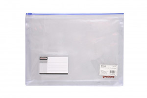Zipper Bag for Documents PP B5 Penmate, transparent