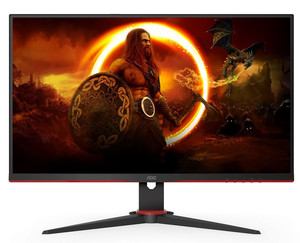 AOC 23.8" Monitor IPS 165Hz HDMIx2 DP Speaker 24G2SPAE