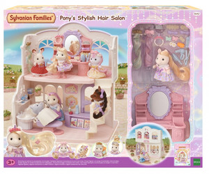 Sylvanian Families Pony's Stylish Hair Salon 3+