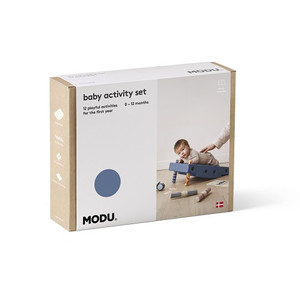 MODU Baby Activity Set, Deep Blue / Sky Blue 6m+