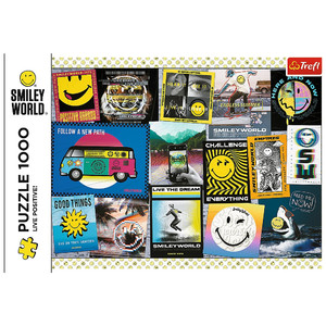 Trefl Jigsaw Puzzle Live Positive Smiley World 1000pcs 12+