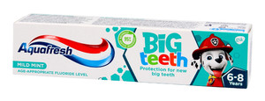 Aquafresh Children's Toothpaste Big Teeth 6-8 Years Paw Patrol 50ml