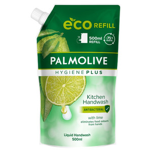 Palmolive Hygiene Plus Kitchen Liquid Handwash with Lime Extract - Refill 500ml