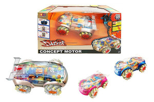 R/C Vehicle Dasher with Sound & Light 1pc, assorted colours, 3+