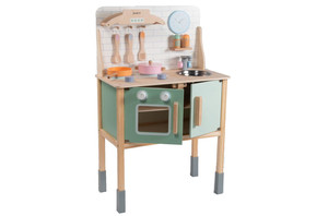 Joueco Wooden Kitchen Playset with Accessories 3+