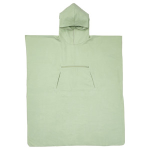 DAJLIEN Bath poncho with hood, light green, 110 cm